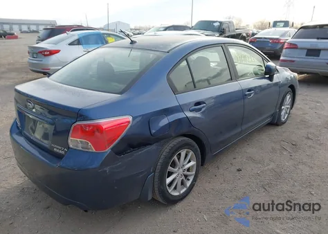 2013 Subaru Impreza 2.0I Premium из США, поврежденный, VIN JF1GJAC60DH011692